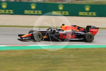 World © Octane Photographic Ltd. Formula 1 – Spanish GP. Practice 2. Aston Martin Red Bull Racing RB15 – Pierre Gasly. Circuit de Barcelona Catalunya, Spain. Friday 10th May 2019.