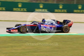 World © Octane Photographic Ltd. Formula 1 – Spanish GP. Practice 2. Scuderia Toro Rosso STR14 – Daniil Kvyat. Circuit de Barcelona Catalunya, Spain. Friday 10th May 2019.
