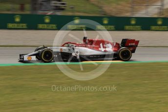 World © Octane Photographic Ltd. Formula 1 – Spanish GP. Practice 2. Alfa Romeo Racing C38 – Kimi Raikkonen. Circuit de Barcelona Catalunya, Spain. Friday 10th May 2019.