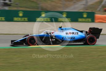 World © Octane Photographic Ltd. Formula 1 – Spanish GP. Practice 2. ROKiT Williams Racing – Robert Kubica. Circuit de Barcelona Catalunya, Spain. Friday 10th May 2019.