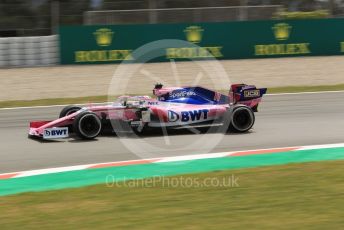 World © Octane Photographic Ltd. Formula 1 – Spanish GP. Practice 2. SportPesa Racing Point RP19 - Sergio Perez. Circuit de Barcelona Catalunya, Spain. Friday 10th May 2019.