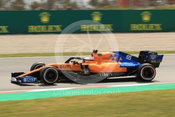World © Octane Photographic Ltd. Formula 1 – Spanish GP. Practice 2. McLaren MCL34 – Carlos Sainz. Circuit de Barcelona Catalunya, Spain. Friday 10th May 2019.