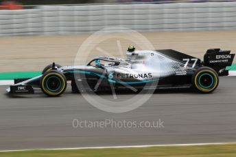 World © Octane Photographic Ltd. Formula 1 – Spanish GP. Practice 2. Mercedes AMG Petronas Motorsport AMG F1 W10 EQ Power+ - Valtteri Bottas. Circuit de Barcelona Catalunya, Spain. Friday 10th May 2019.