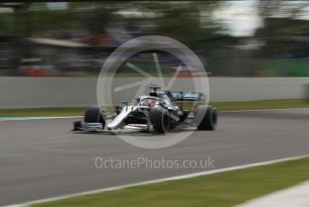 World © Octane Photographic Ltd. Formula 1 – Spanish GP. Practice 2. Mercedes AMG Petronas Motorsport AMG F1 W10 EQ Power+ - Lewis Hamilton. Circuit de Barcelona Catalunya, Spain. Friday 10th May 2019.