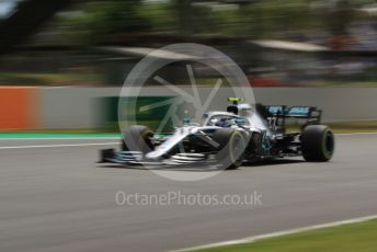 World © Octane Photographic Ltd. Formula 1 – Spanish GP. Practice 2. Mercedes AMG Petronas Motorsport AMG F1 W10 EQ Power+ - Valtteri Bottas. Circuit de Barcelona Catalunya, Spain. Friday 10th May 2019.