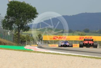 World © Octane Photographic Ltd. Formula 1 – Spanish GP. Practice 2. Scuderia Ferrari SF90 – Charles Leclerc. Circuit de Barcelona Catalunya, Spain. Friday 10th May 2019.