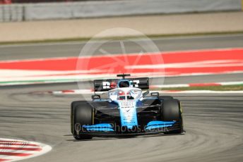 World © Octane Photographic Ltd. Formula 1 – Spanish GP. Practice 2. ROKiT Williams Racing – George Russell. Circuit de Barcelona Catalunya, Spain. Friday 10th May 2019.