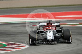 World © Octane Photographic Ltd. Formula 1 – Spanish GP. Practice 2. Alfa Romeo Racing C38 – Kimi Raikkonen. Circuit de Barcelona Catalunya, Spain. Friday 10th May 2019.