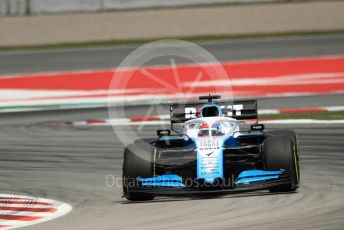 World © Octane Photographic Ltd. Formula 1 – Spanish GP. Practice 2. ROKiT Williams Racing – George Russell. Circuit de Barcelona Catalunya, Spain. Friday 10th May 2019.