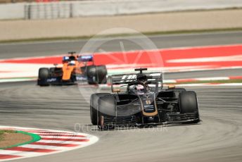 World © Octane Photographic Ltd. Formula 1 – Spanish GP. Practice 2. Rich Energy Haas F1 Team VF19 – Romain Grosjean. Circuit de Barcelona Catalunya, Spain. Friday 10th May 2019.