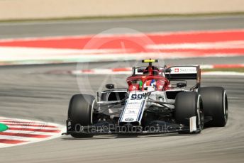 World © Octane Photographic Ltd. Formula 1 – Spanish GP. Practice 2. Alfa Romeo Racing C38 – Antonio Giovinazzi. Circuit de Barcelona Catalunya, Spain. Friday 10th May 2019.