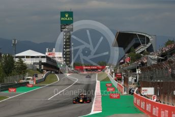 World © Octane Photographic Ltd. Formula 1 – Spanish GP. Practice 2. Aston Martin Red Bull Racing RB15 – Pierre Gasly. Circuit de Barcelona Catalunya, Spain. Friday 10th May 2019.