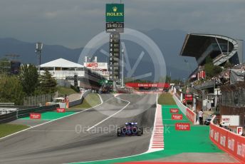 World © Octane Photographic Ltd. Formula 1 – Spanish GP. Practice 2. Scuderia Toro Rosso STR14 – Alexander Albon. Circuit de Barcelona Catalunya, Spain. Friday 10th May 2019.