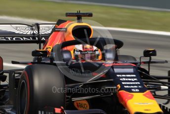 World © Octane Photographic Ltd. Formula 1 – Spanish GP. Race. Aston Martin Red Bull Racing RB15 – Max Verstappen. Circuit de Barcelona Catalunya, Spain. Sunday 12th May 2019.