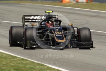 World © Octane Photographic Ltd. Formula 1 – Spanish GP. Race. Rich Energy Haas F1 Team VF19 – Kevin Magnussen. Circuit de Barcelona Catalunya, Spain. Sunday 12th May 2019.