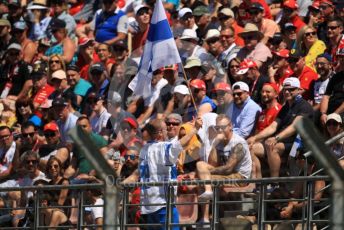 World © Octane Photographic Ltd. Formula 1 – Spanish GP. Race. Finnish fan in the crowd. Circuit de Barcelona Catalunya, Spain. Sunday 12th May 2019.