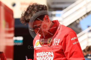 World © Octane Photographic Ltd. Formula 1 – Spanish GP. Parc Ferme. Mattia Binotto – Team Principal of Scuderia Ferrari. Circuit de Barcelona Catalunya, Spain. Sunday 12th May 2019.