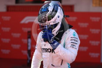 World © Octane Photographic Ltd. Formula 1 – Spanish GP. Parc Ferme. Mercedes AMG Petronas Motorsport AMG F1 W10 EQ Power+ - Valtteri Bottas. Circuit de Barcelona Catalunya, Spain. Sunday 12th May 2019.