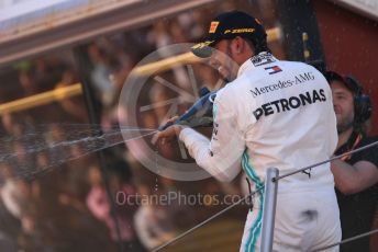 World © Octane Photographic Ltd. Formula 1 – Spanish GP. Podium. Mercedes AMG Petronas Motorsport AMG F1 W10 EQ Power+ - Lewis Hamilton. Circuit de Barcelona Catalunya, Spain. Sunday 12th May 2019.