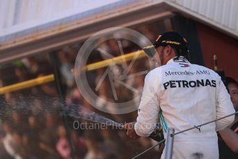 World © Octane Photographic Ltd. Formula 1 – Spanish GP. Podium. Mercedes AMG Petronas Motorsport AMG F1 W10 EQ Power+ - Lewis Hamilton. Circuit de Barcelona Catalunya, Spain. Sunday 12th May 2019.