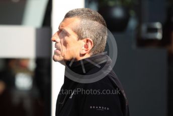 World © Octane Photographic Ltd. Formula 1 - Spanish GP. Thursday Setup. Guenther Steiner  - Team Principal of Rich Energy Haas F1 Team. Circuit de Barcelona Catalunya, Spain. Thursday 9th May 2019.