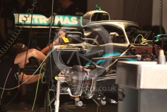World © Octane Photographic Ltd. Formula 1 – Spanish GP. Thursday Setup. Mercedes AMG Petronas Motorsport AMG F1 W10 EQ Power+. Circuit de Barcelona Catalunya, Spain. Thursday 9th May 2019.
