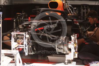 World © Octane Photographic Ltd. Formula 1 – Spanish GP. Thursday Setup. Aston Martin Red Bull Racing RB15.  Circuit de Barcelona Catalunya, Spain. Thursday 9th May 2019.