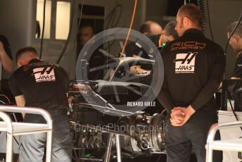 World © Octane Photographic Ltd. Formula 1 – Spanish GP. Thursday Setup. Rich Energy Haas F1 Team VF19. Circuit de Barcelona Catalunya, Spain. Thursday 9th May 2019.