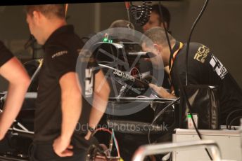 World © Octane Photographic Ltd. Formula 1 – Spanish GP. Thursday Setup. Rich Energy Haas F1 Team VF19. Circuit de Barcelona Catalunya, Spain. Thursday 9th May 2019.