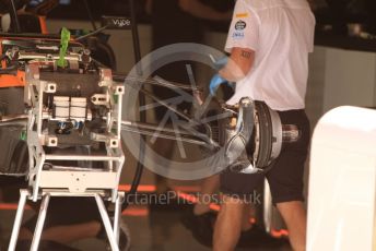 World © Octane Photographic Ltd. Formula 1 – Spanish GP. Thursday Setup. McLaren MCL34. Circuit de Barcelona Catalunya, Spain. Thursday 9th May 2019.