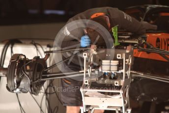World © Octane Photographic Ltd. Formula 1 – Spanish GP. Thursday Setup. McLaren MCL34. Circuit de Barcelona Catalunya, Spain. Thursday 9th May 2019.