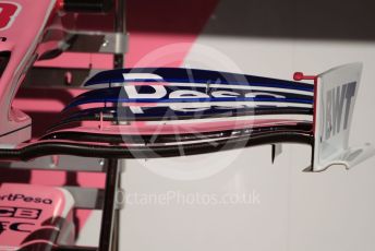 World © Octane Photographic Ltd. Formula 1 – Spanish GP. Thursday Setup. SportPesa Racing Point RP19. Circuit de Barcelona Catalunya, Spain. Thursday 9th May 2019.