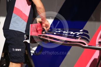 World © Octane Photographic Ltd. Formula 1 – Spanish GP. Thursday Setup. SportPesa Racing Point RP19. Circuit de Barcelona Catalunya, Spain. Thursday 9th May 2019.