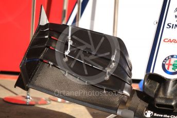 World © Octane Photographic Ltd. Formula 1 – Spanish GP. Thursday Setup. Alfa Romeo Racing C38. Circuit de Barcelona Catalunya, Spain. Thursday 9th May 2019.