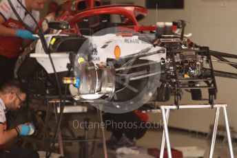 World © Octane Photographic Ltd. Formula 1 – Spanish GP. Thursday Setup. Alfa Romeo Racing C38. Circuit de Barcelona Catalunya, Spain. Thursday 9th May 2019.
