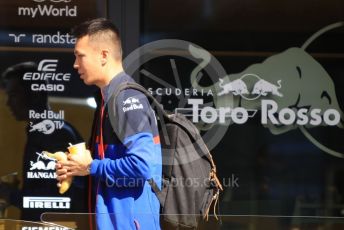 World © Octane Photographic Ltd. Formula 1 – Spanish GP. Thursday Setup. Scuderia Toro Rosso STR14 – Alexander Albon. Circuit de Barcelona Catalunya, Spain. Thursday 9th May 2019.