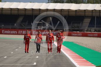 World © Octane Photographic Ltd. Formula 1 – Spanish GP. Thursday Track Walk. Scuderia Ferrari SF90 – Sebastian Vettel. Circuit de Barcelona Catalunya, Spain. Thursday 9th May 2019.