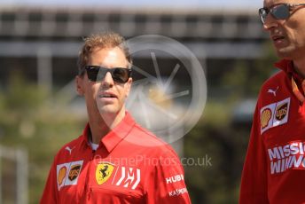 World © Octane Photographic Ltd. Formula 1 – Spanish GP. Thursday Setup. Scuderia Ferrari SF90 – Sebastian Vettel. Circuit de Barcelona Catalunya, Spain. Thursday 9th May 2019.