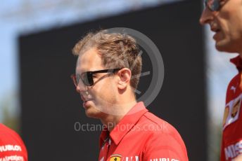 World © Octane Photographic Ltd. Formula 1 – Spanish GP. Thursday Setup. Scuderia Ferrari SF90 – Sebastian Vettel. Circuit de Barcelona Catalunya, Spain. Thursday 9th May 2019.