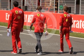 World © Octane Photographic Ltd. Formula 1 – Spanish GP. Thursday Setup. Scuderia Ferrari SF90 – Sebastian Vettel. Circuit de Barcelona Catalunya, Spain. Thursday 9th May 2019.