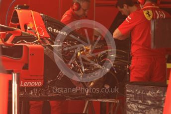 World © Octane Photographic Ltd. Formula 1 – Spanish GP. Thursday Setup. Scuderia Ferrari SF90. Circuit de Barcelona Catalunya, Spain. Thursday 9th May 2019.