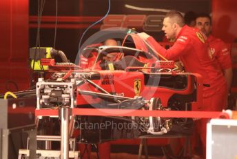 World © Octane Photographic Ltd. Formula 1 – Spanish GP. Thursday Setup. Scuderia Ferrari SF90. Circuit de Barcelona Catalunya, Spain. Thursday 9th May 2019.