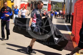 World © Octane Photographic Ltd. Formula 1 – Spanish GP. Thursday Setup. SportPesa Racing Point RP19. Circuit de Barcelona Catalunya, Spain. Thursday 9th May 2019.