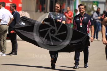 World © Octane Photographic Ltd. Formula 1 – Spanish GP. Thursday Setup. SportPesa Racing Point RP19. Circuit de Barcelona Catalunya, Spain. Thursday 9th May 2019.