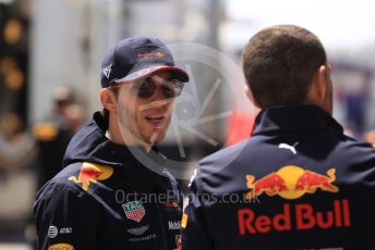 World © Octane Photographic Ltd. Formula 1 – Spanish GP. Thursday Setup. Aston Martin Red Bull Racing RB15 – Pierre Gasly. Circuit de Barcelona Catalunya, Spain. Thursday 9th May 2019.