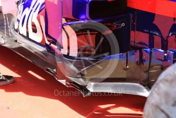 World © Octane Photographic Ltd. Formula 1 – Spanish GP. Thursday Setup. Scuderia Toro Rosso STR14. Circuit de Barcelona Catalunya, Spain. Thursday 9th May 2019.