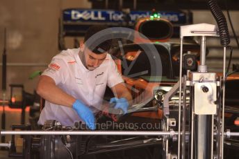 World © Octane Photographic Ltd. Formula 1 – Spanish GP. Thursday Setup. McLaren MCL34.  Circuit de Barcelona Catalunya, Spain. Thursday 9th May 2019.