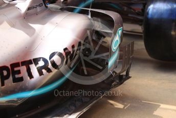 World © Octane Photographic Ltd. Formula 1 – Spanish GP. Thursday Setup. Mercedes AMG Petronas Motorsport AMG F1 W10 EQ Power+. Circuit de Barcelona Catalunya, Spain. Thursday 9th May 2019.