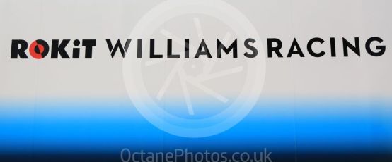 World © Octane Photographic Ltd. Formula 1 – Spanish GP. Thursday Setup. ROKiT Williams Racing logo. Circuit de Barcelona Catalunya, Spain. Thursday 9th May 2019.