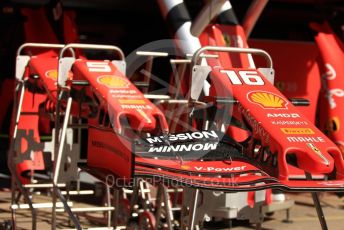 World © Octane Photographic Ltd. Formula 1 – Spanish GP. Thursday Setup. Scuderia Ferrari SF90. Circuit de Barcelona Catalunya, Spain. Thursday 9th May 2019.